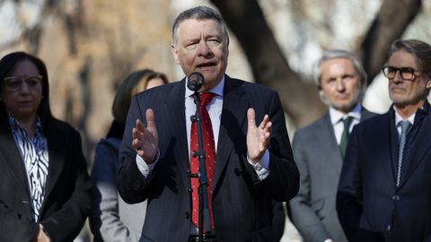 Jordi Sevilla, el pasado 16, en un homenaje a una v�ctima de ETA en Valencia