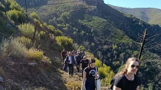 Un recorrido guiado por un camino tradicional en el entorno de la aldea de Vilar que fue recuperado dentro del proyecto Natur Smart