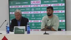 Manuel Ansede y �lvaro Vadillo en rueda de prensa.
