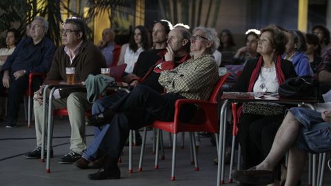 Una de las proyecciones de terraza del F�rum Metropolitano de A Coru�a, el pasado verano.