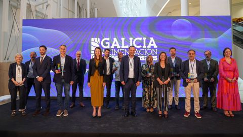 Entrega de los premios Galicia Alimentaci&oacute;n el pasado a&ntilde;o