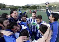 La alegr�a se desat� en el Areas cuando finaliz� su partido ante el Atios.