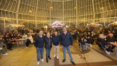 Mon�logos mortos de risa en Camelle, actuaci�n en el Recuncho Gastron�mico de Vimianzo