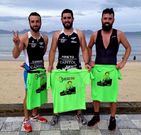 Los triatletas del Club Korbis ya compitieron en Vigo en octubre
