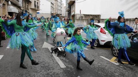 Desfile de entroido en Celanova