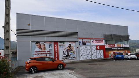 Nave en la que abrirá su nueva tienda de electrodomésticos Bermello en la zona de Quintela