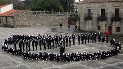 No ano 2018, moito antes da pandemia, os alumnos do Asorey protagonizaron un �flashmob�