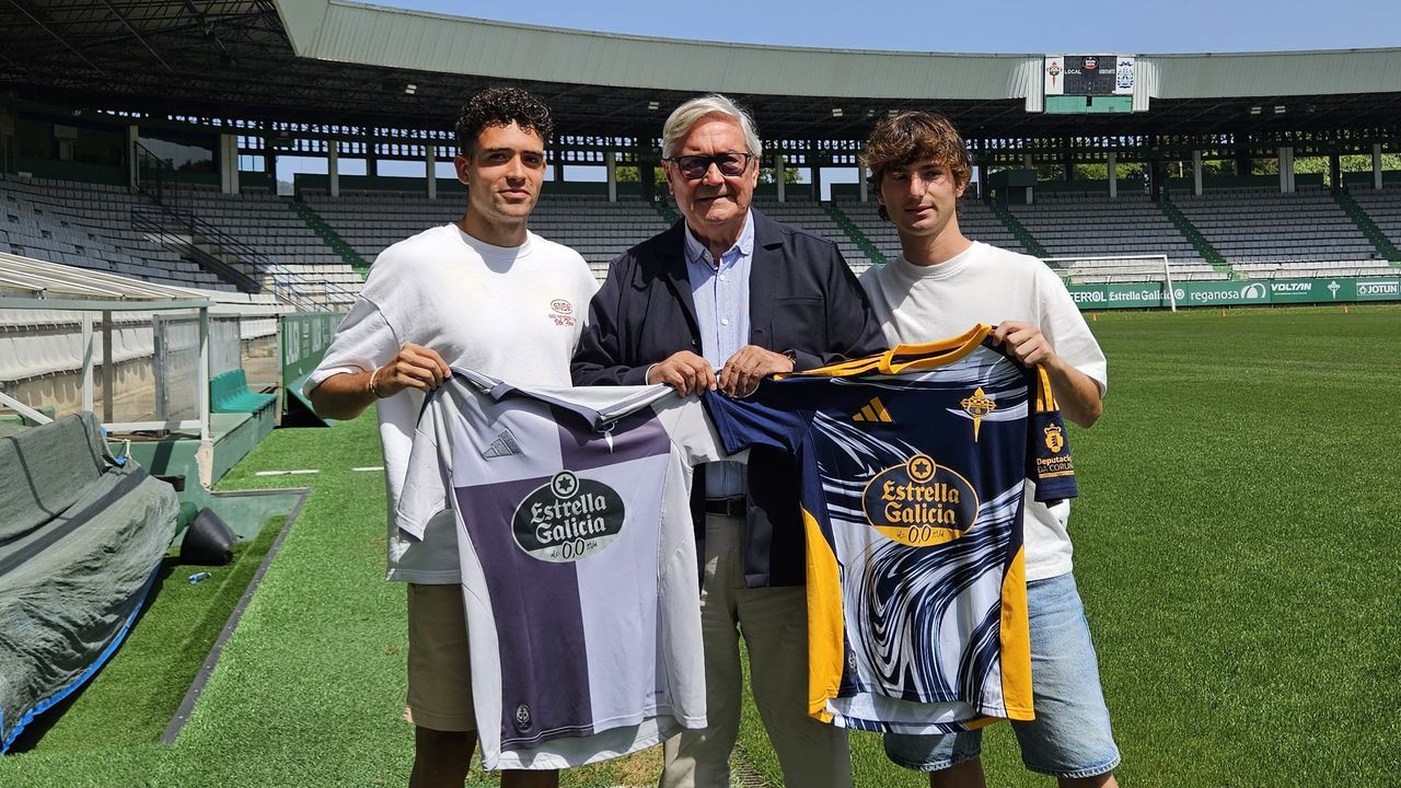 Mardones y Dacosta, dos activos de lujo para la galleguización del Racing Club Ferrol: «Lo siento muy cerca»