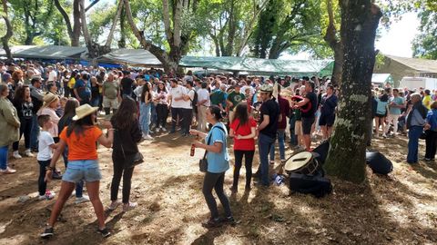 Ambiente en la romer�a de Os Remedios, en Sarria, el a�o pasado