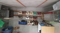 El cuarto donde guardaba las aves. 