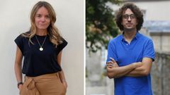 Sandra Izaguirre y Roberto Ant�n, psic�logos de Ferrol y Pontevedra, respectivamente 