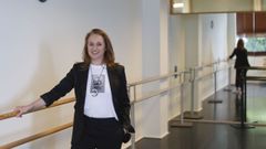 Reyes Gonz&aacute;lez, en el Conservatorio de Danza de Lugo