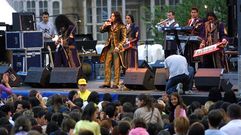 R�faga, en un concierto en Ferrol, a�o 2001