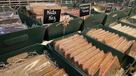 Turrones de Pastelera Cabaleiros, en Lourenz