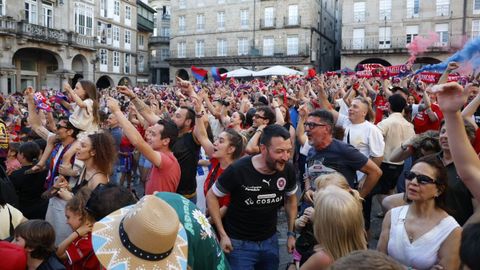 Ourense celebra el ascenso de la UD a Primera RFEF