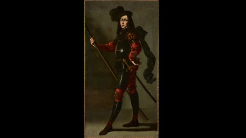 Francisco de Zurbarn. El Infante P. Bustos de Lara (hacia 1640-1645)