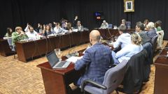 Pleno municipal de Pontevedra