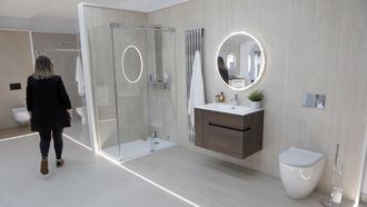 En Porcelanosa A Pobra son especialistas en revestimientos de gran formato.