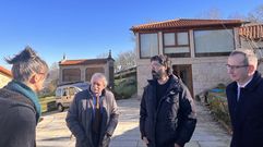 Visita de Emilio Gonzlez Afonso a A Casa Vella de Allariz 