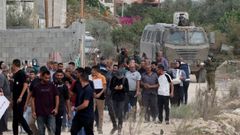 Operacin militar israel en el campo de refugiados de Nur Shams en Cisjordania.