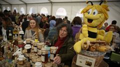 Imagen de archivo de una de las ediciones de la Feira do Mel de Perillo antes de la pandemia