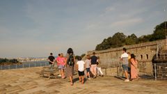 Imagen de las visitas del pasado verano al castillo.