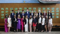 Graduaci�n de los estudiantes de la Laboral de Culleredo