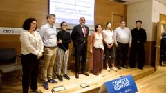Jornada de Conecta Ourense, en la sede de la CEO