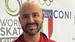 Richard Carbajales, entrenador de patinaje art�stico