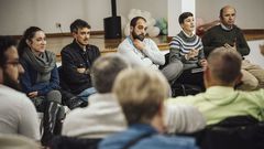 Reuni�n del ejecutivo con vecinos de Casti�eiras
