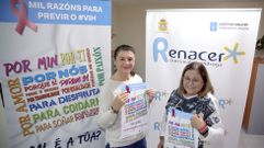 Presentaci�n de una campa�a contra el sida en Renacer