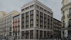El hotel que construye Grupo San Jos est ubicado en la calle Alcal de la capital