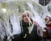 En el carnaval se ven disfraces de todo tipo.