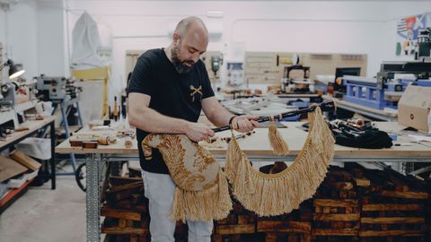 As� trabaja el artesano Pablo Fern�ndez