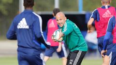 Rozada dando indicaciones en El Requex�n