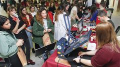 La organizaci�n del sal�n educativo corri� a cargo del IES Leixa