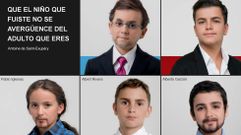 Greenpeace convierte a los principales candidatos en ni�os