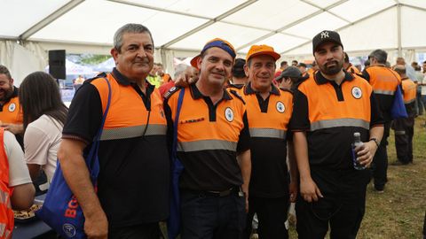 La jornada sirvió para confraternizar tanto entre agrupaciones como con otros cuerpos y servicios que están presentes en las emergencias