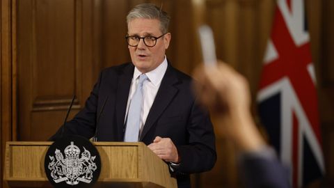 El primer ministro britnico, Keir Starmer