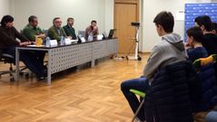 Una jornada educativa sobre el oso pardo en la Estaci�n Cient�fica do Courel, en imagen de archivo
