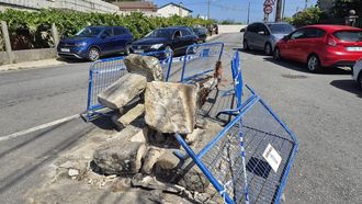 La estructura fue arrancada de cuajo.