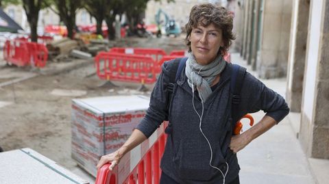 M�nica L�pez, actriz de �Rapa�: �Son parte de la historia�. Una de las mejores embajadoras de Ferrol considera que �si son restos medievales, tienen un valor hist�rico total y absoluto�, aunque reconoce las dificultades por su ubicaci�n.