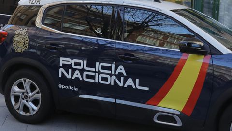 Imagen de archivo de un coche patrulla de la Polica Nacional.