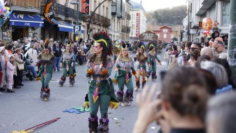 El desfile del carnaval de Sarria