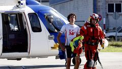 Rescatado el pirag�ista extraviado ayer mientras disputaba una competici�n en Viveiro