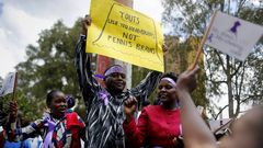 Im�genes de la protesta. 