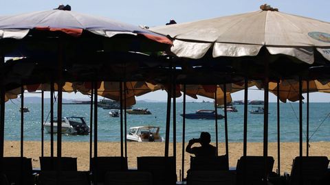 Playa en Phuket, Tailandia.