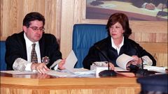 Los magistrados Jos� Ricardo de Prada y Angela Murillo 