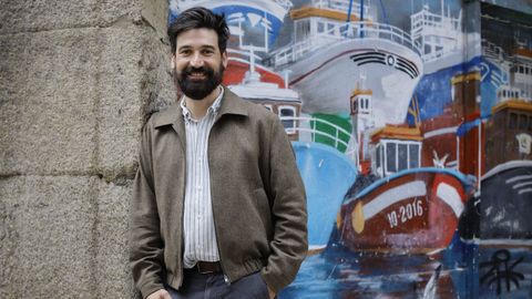 Gustavo, este viernes, en A Coru�a, donde reside.