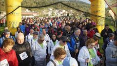 Andaina Solidaria do Concello de Cenlle.Los participantes se dieron cita en el campo de f�tbol de Barbantes-Estaci�n 